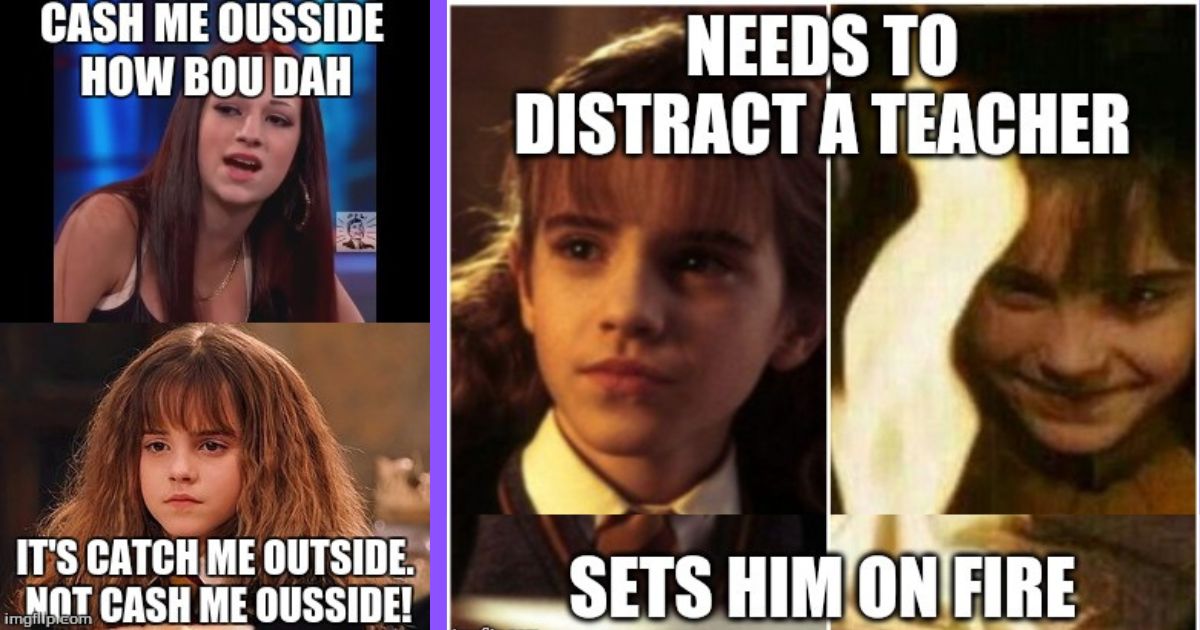 Hermione beeing hermione  Harry potter memes, Harry potter funny, Harry  potter hermione