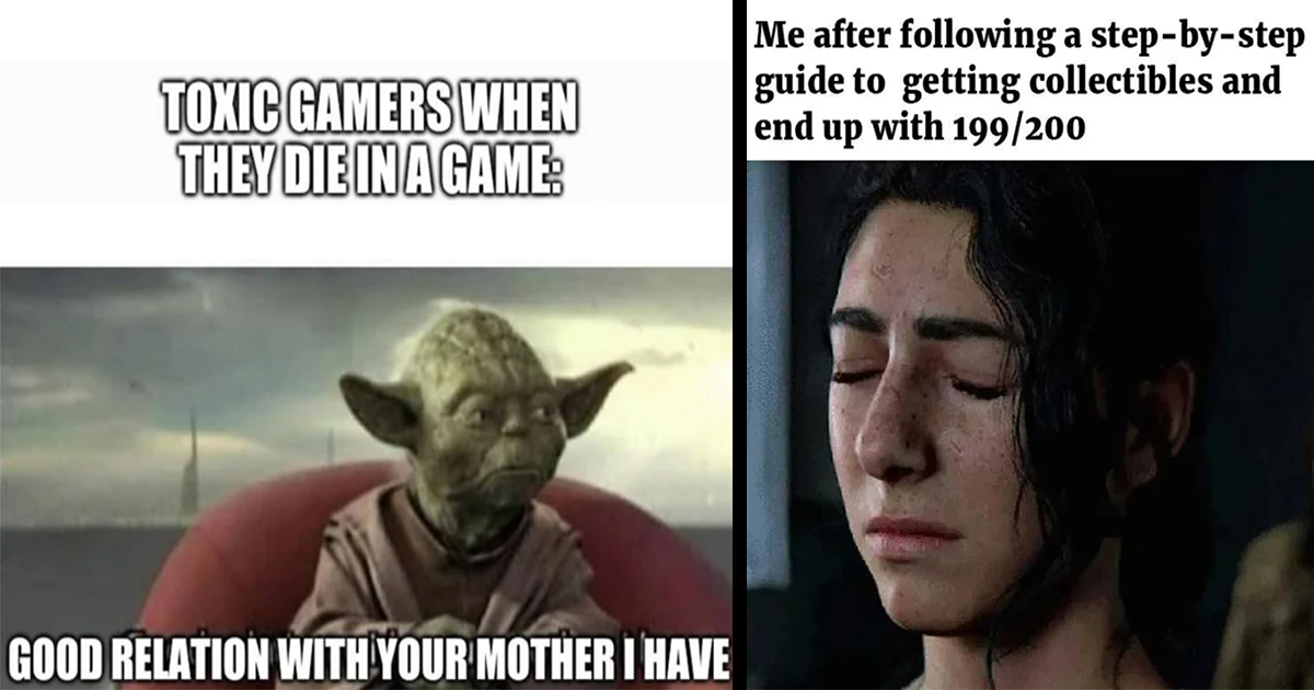 funny gamer memes