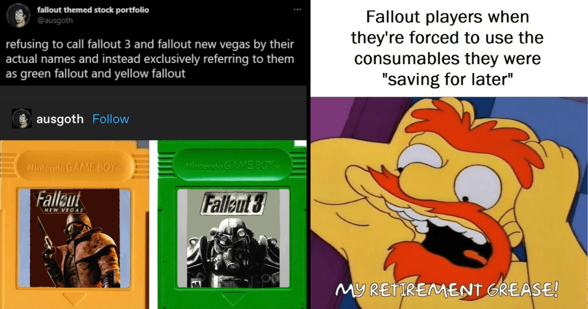 25 funny fallout memes for the wasteland survivor fans of the franchise