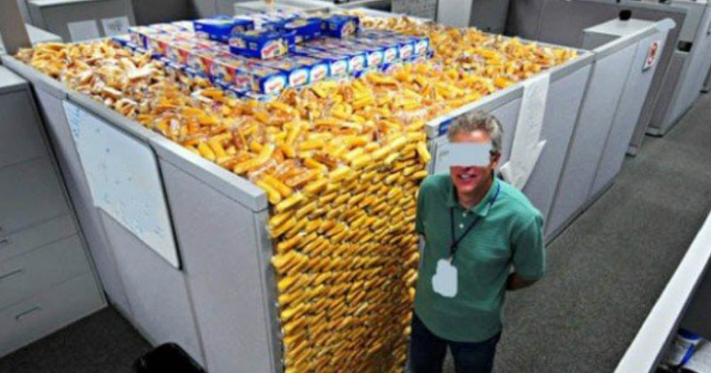 Perk up your workplace with these silly office pranks