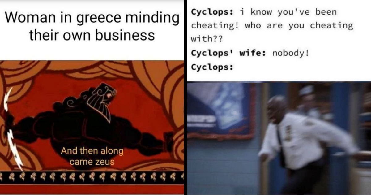 Gods and Giggles: 31 Epic Greek Mythology Memes That Are Funnier Than ...