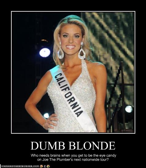 DUMB BLONDE - Cheezburger - Funny Memes | Funny Pictures