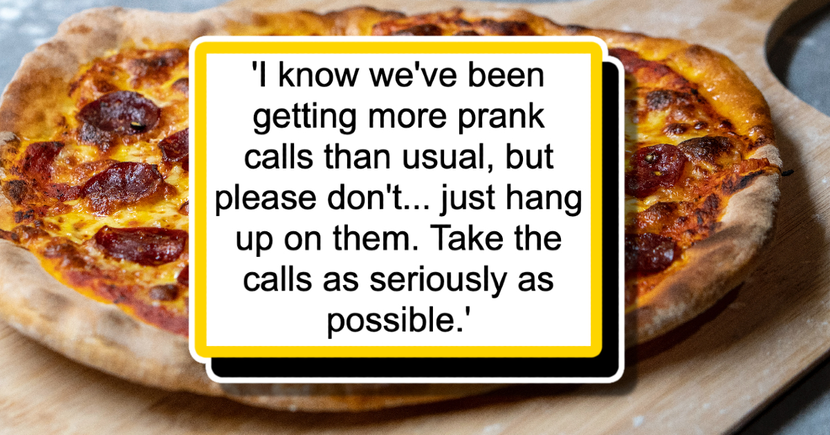 'Have fun making 180 extra large pizzas' Pizza employee processes