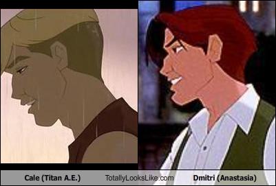 Cale (Titan A.E.) Totally Looks Like Dmitri (Anastasia) - Cheezburger