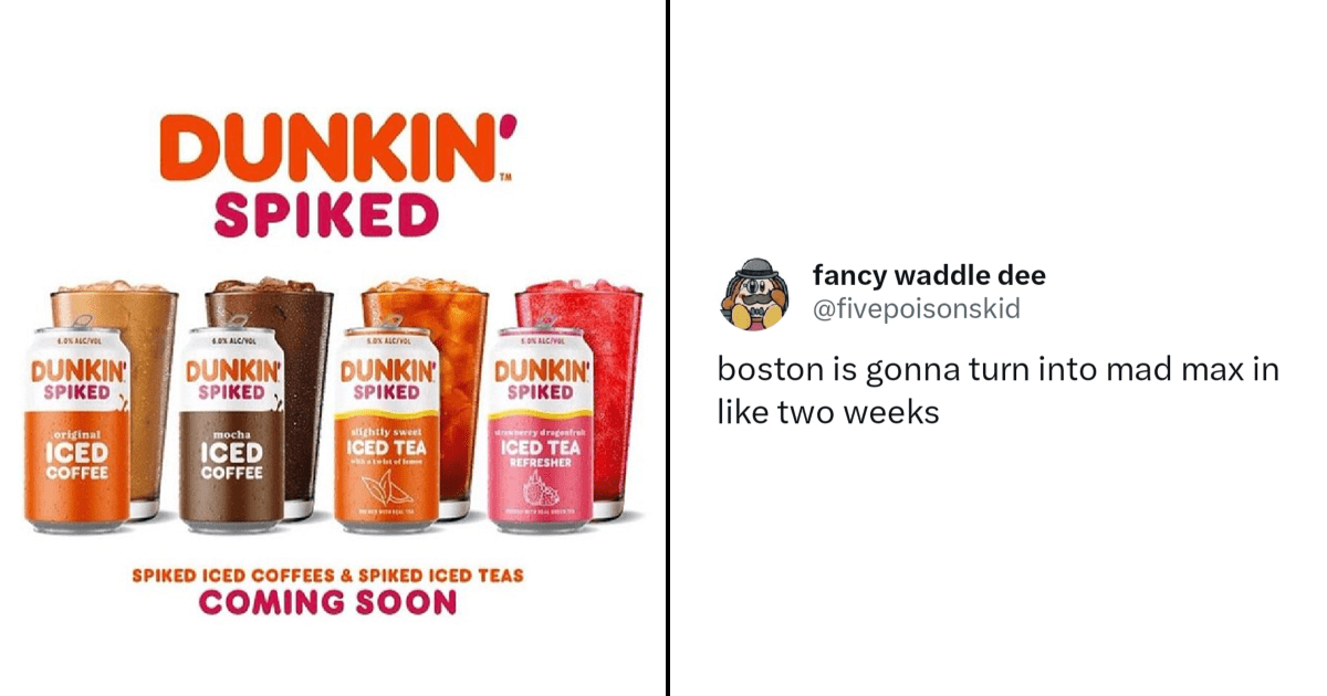 Dunkin' Afficionados React to New Dunkin' Spiked Alcoholic Iced Coffee