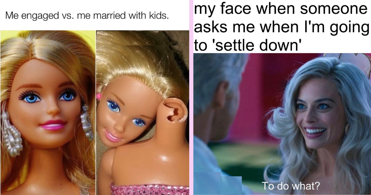 Barbie Face Memes