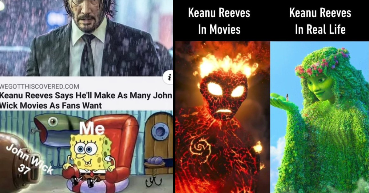 keanu reeves conspiracy meme