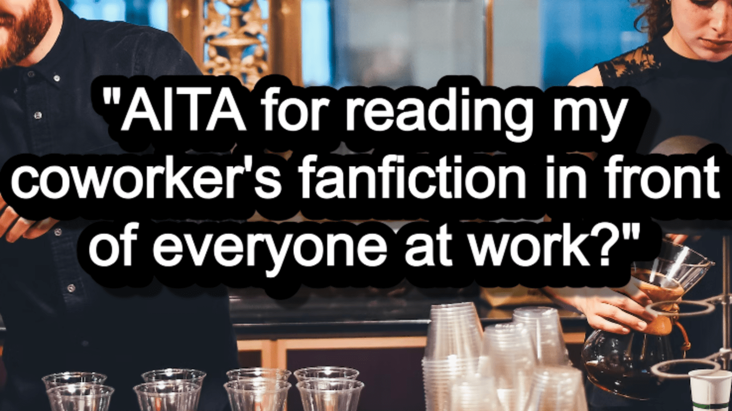 'I pulled up the fan-fiction on my phone and started to read it ...