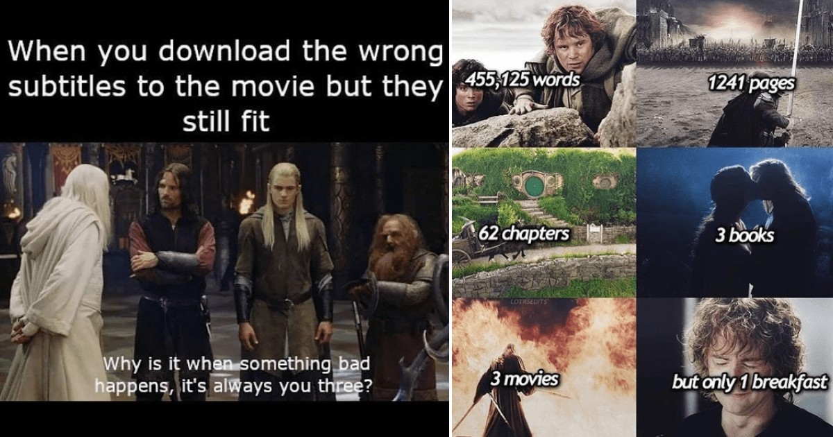 Lotr The Hobbit Memes