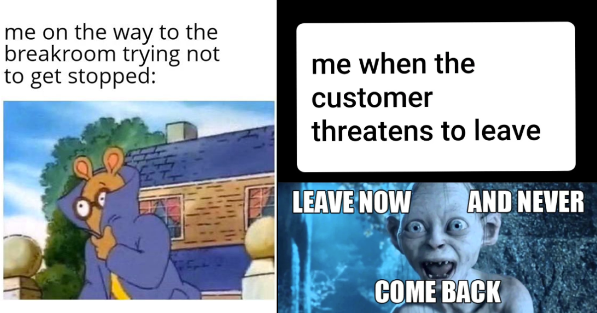 funny retail memes