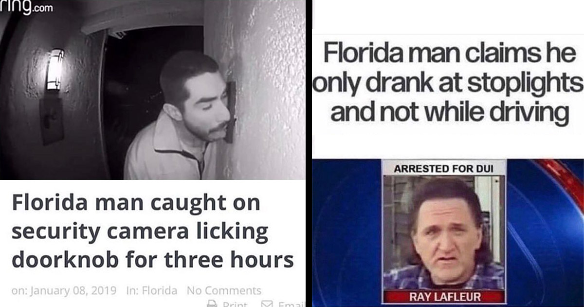 Florida Man: A Collection of Hilariously True, Unbelievable Headlines That  Could Only Happen In Florida