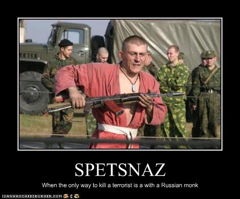 SPETSNAZ - Cheezburger - Funny Memes | Funny Pictures