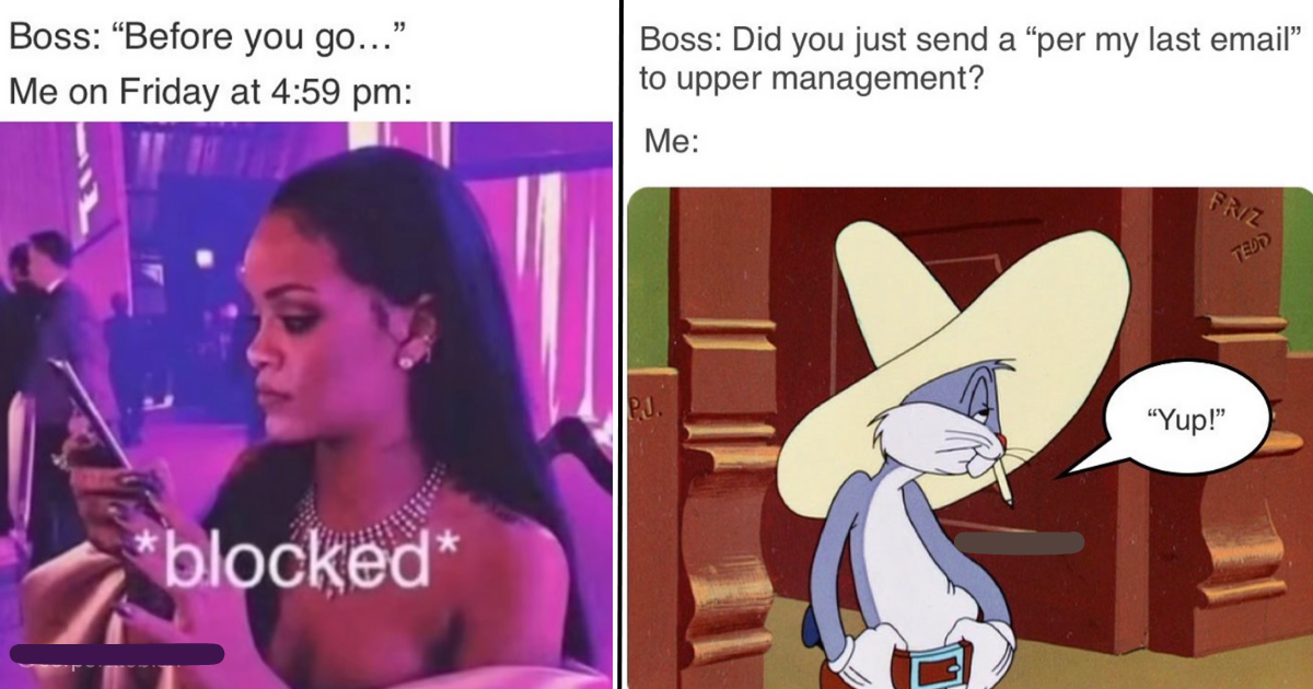 22 Work Memes for Girlbosses Planning Their Next PTO (September 20 ...