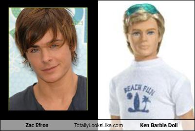 zac efron barbie