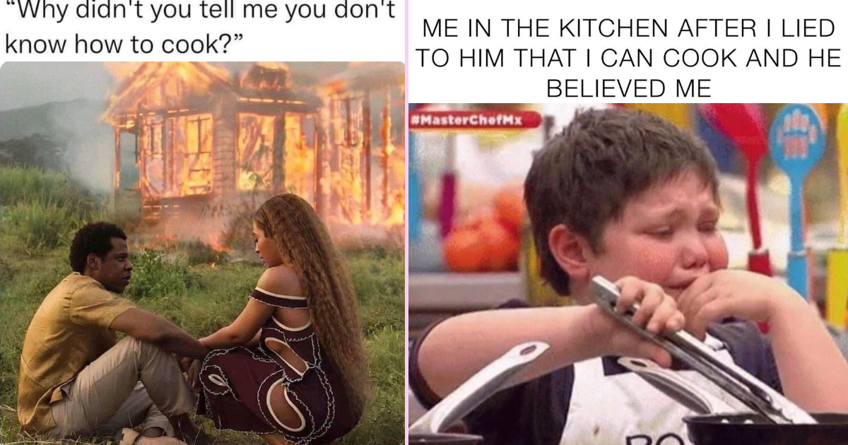 27 Comical Culinary Memes for Couples Who Can’t Cook CheezCake