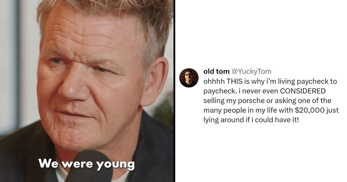 Gordon Ramsay Gets Trolled For 'Inspirational' Story About Selling His ...