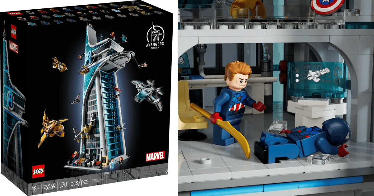 You Are Not Prepared for How Big the LEGO Avengers Tower Is