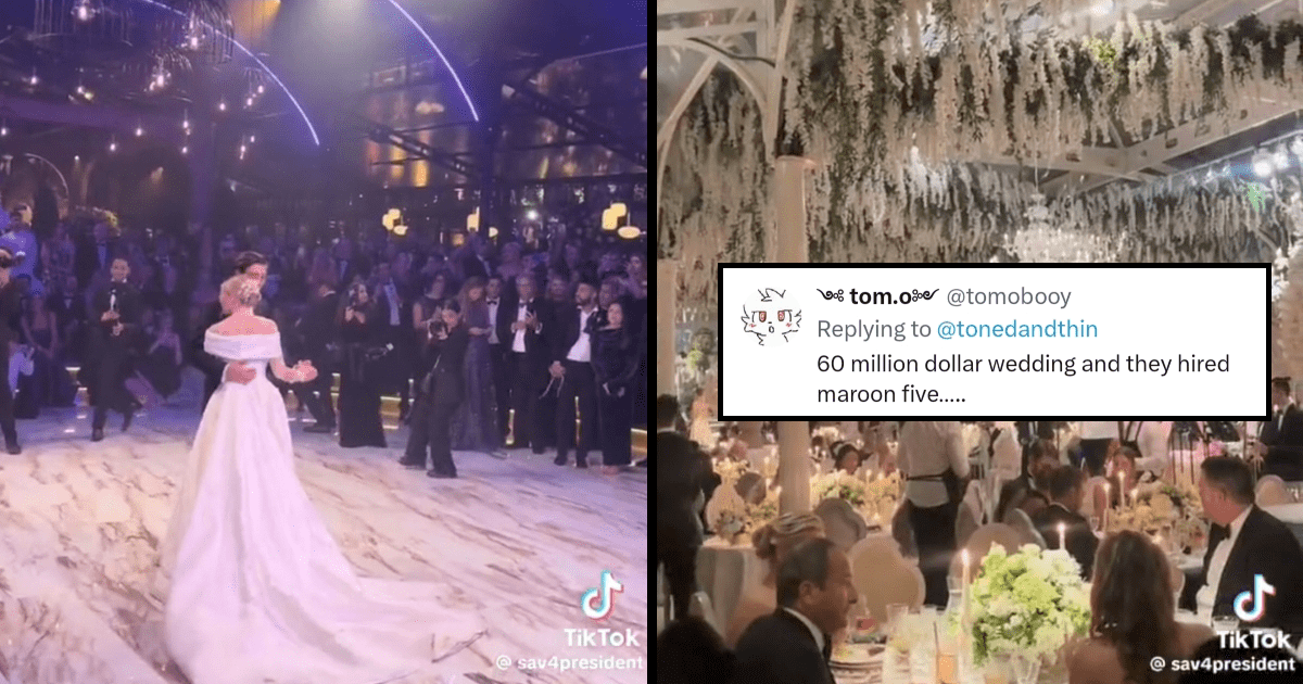 Rich Couple's Wedding Guests Reveal Highlights of $59 Million ...