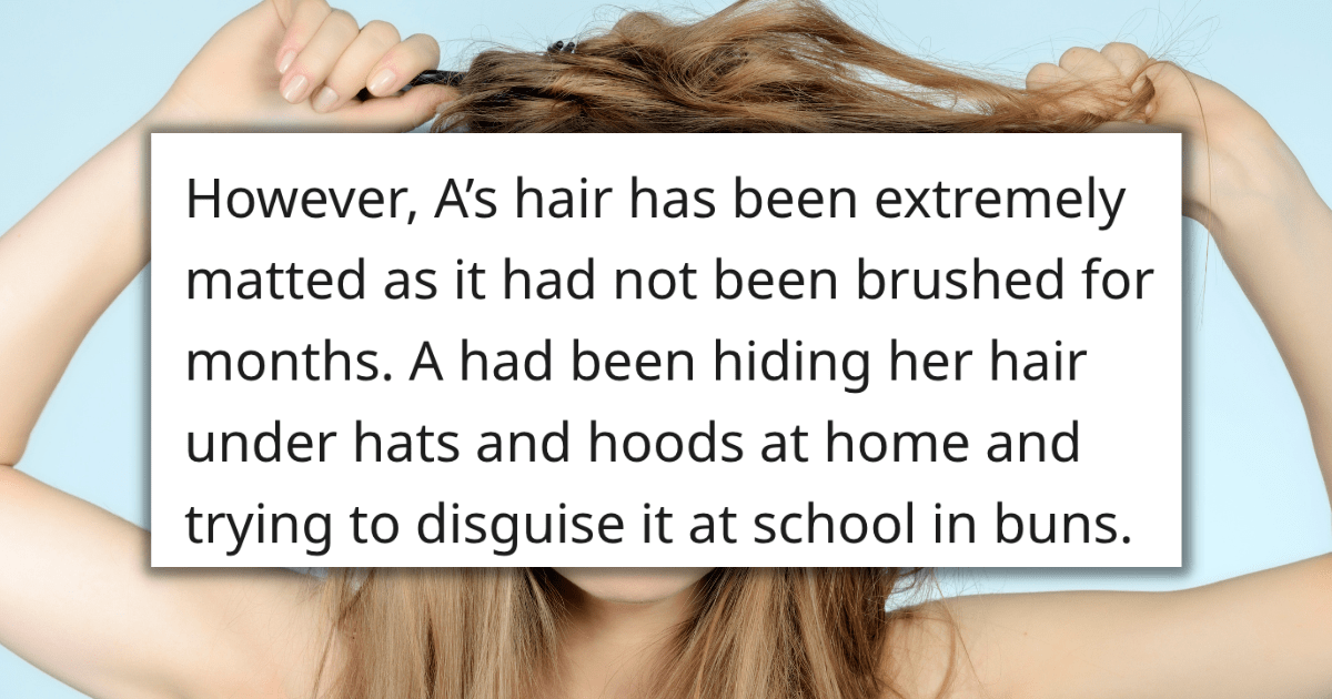 'It was worth it' Woman Rescues Young Girl From a Severe Hair Matting