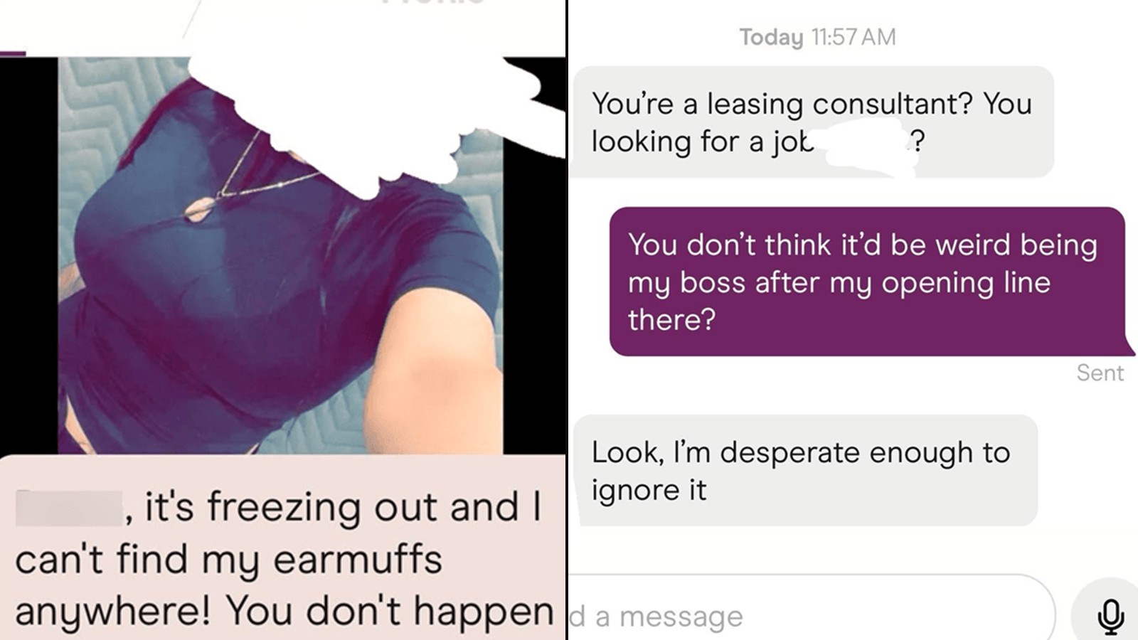 'You don't think it would be weird being my boss?' Surprised dude gets offered job by desperate