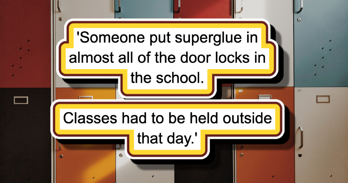 'We stuck... 25k plastic forks in the football field' 25 Students who