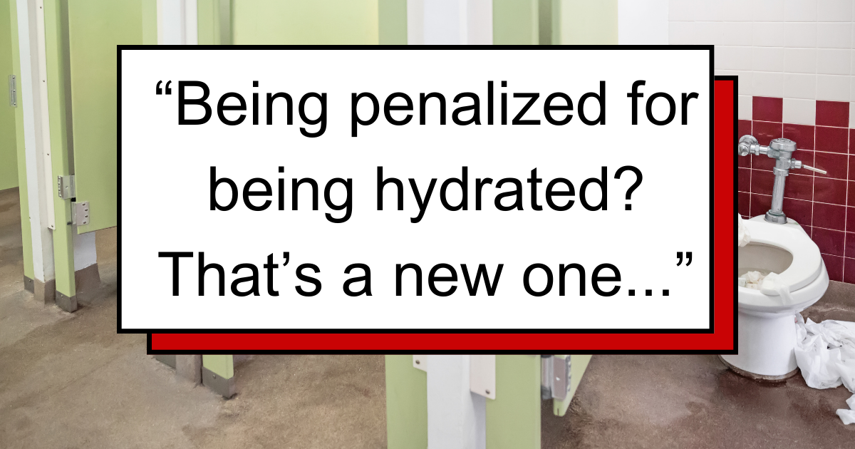 'It's a paid bathroom break' Gas station employee scrutinized by a