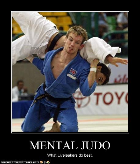 MENTAL JUDO - Cheezburger - Funny Memes  Funny Pictures