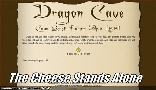 The Cheese Stands Alone Cheezburger Funny Memes Funny Pictures