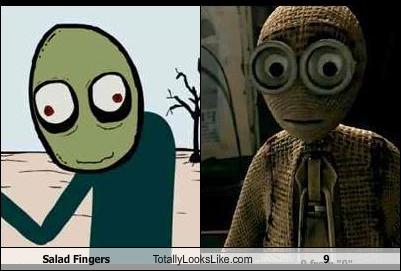 Totally Looks Like - Salad Fingers - Cheezburger