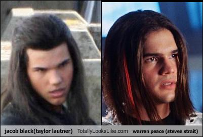 Jacob Black Taylor Lautner Totally Looks Like Warren Peace
