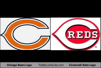 Chicago Bears Logo Totally Looks Like Cincinnati Reds Logo - Totally 