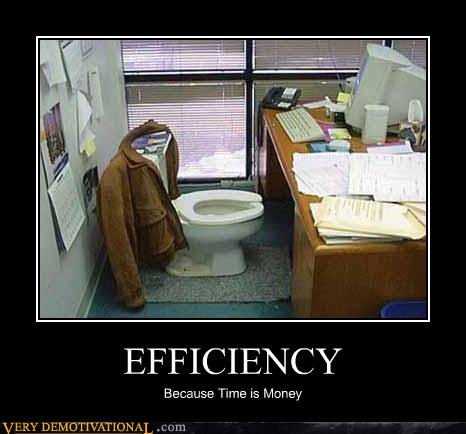 Very Demotivational - efficiency - Very Demotivational Posters - Start ...