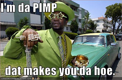 I M Da Pimp Dat Makes You Da Hoe Pop Culture Funny Celebrity Pictures