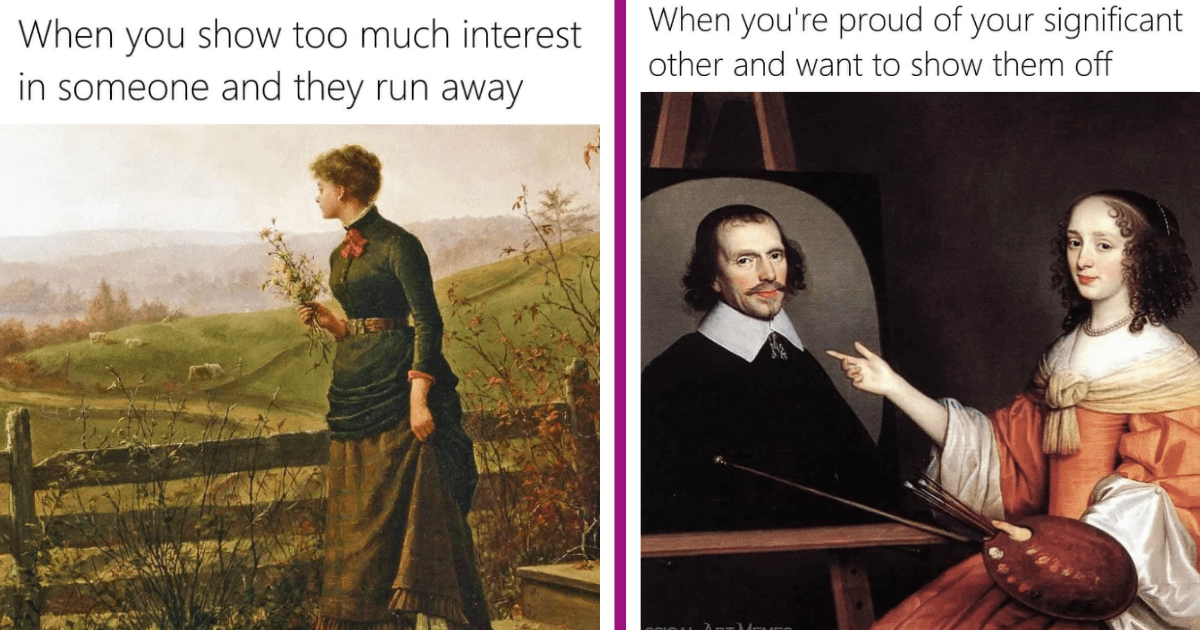 Romantic Realism: 30 Classical Art Memes Illustrating the Ins and Outs ...