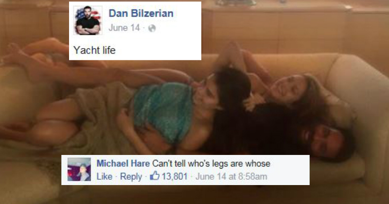 Dan Bilzerian Gets Trolled Hard For Skipping Leg Day - FAIL Blog - Funny  Fails