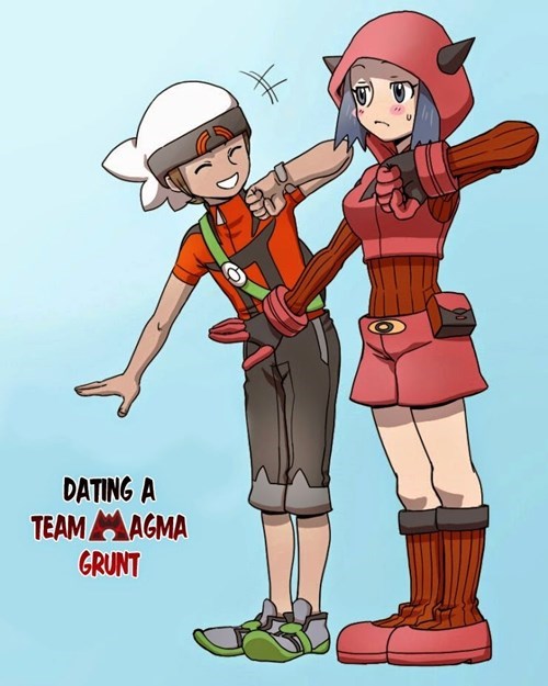 This Story About Dating a Team Magma Grunt is Too Darn Cute Pokémemes