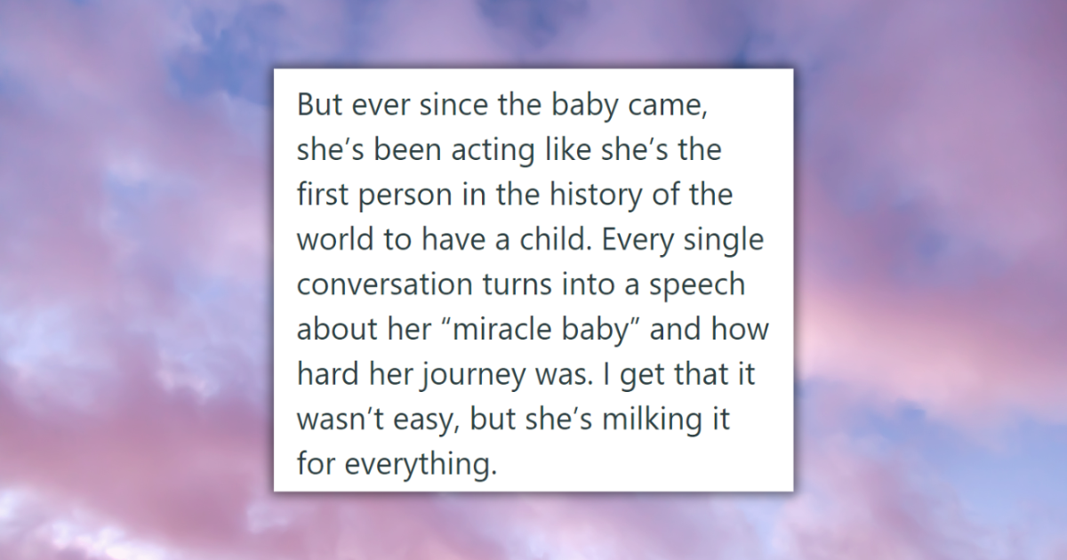 ‘You’re not special for having a kid’ Woman Belittles Sister About