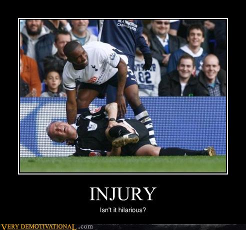 soccer injuries funny