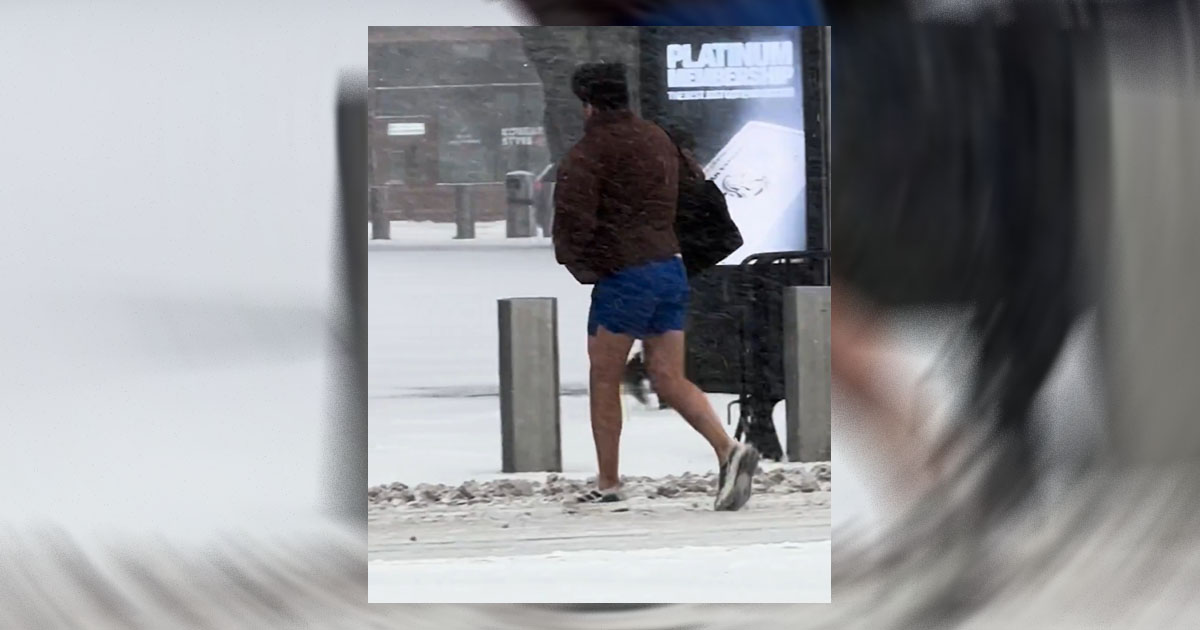Never Change, Adult Men Who Wear Shorts in the Snow