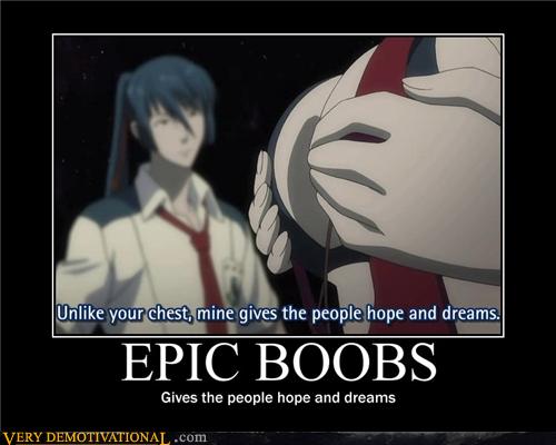 EPIC BOOBS - Very Demotivational - Demotivational Posters | Very