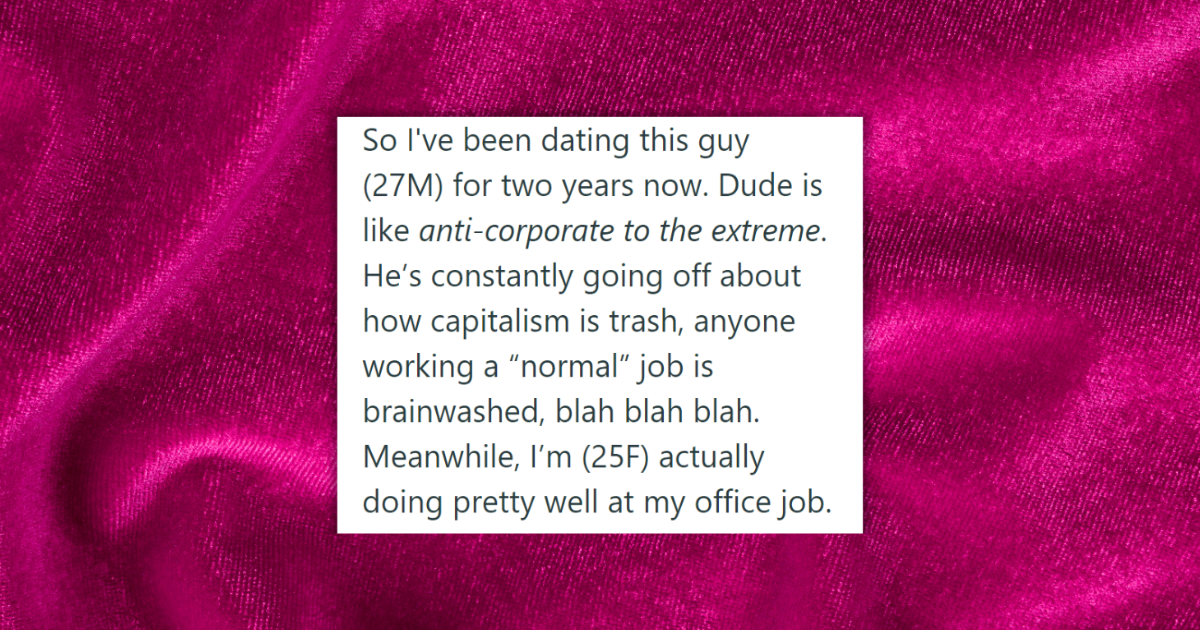 Woman Stands Firm When Boyfriend Pressures Her to Quit Office Job to Be(02)