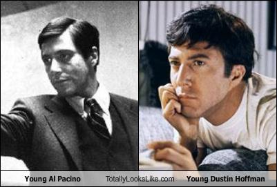 Young Al Pacino Totally Looks Like Young Dustin Hoffman - Totally Looks