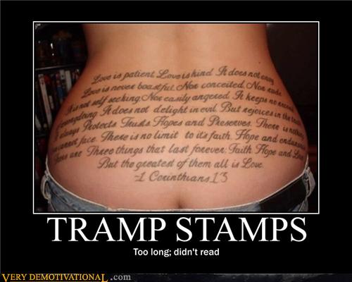 tramp stamps inspirational