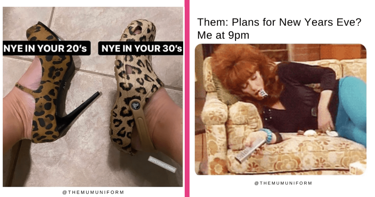 20 New Years Memes for Moms Ringing in 2025 with a Handful of Kids