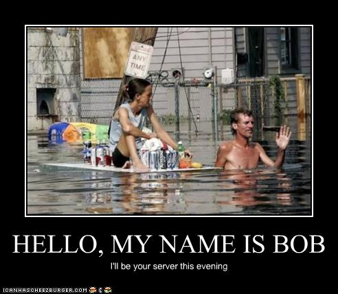 HELLO, MY NAME IS BOB - Cheezburger - Funny Memes | Funny ...