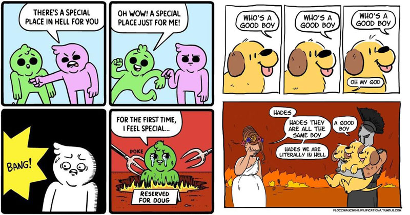 26 Devilishly Funny Comics About Being In Hell Memebase Funny Memes