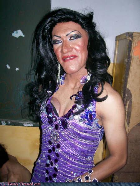bad drag queen makeup
