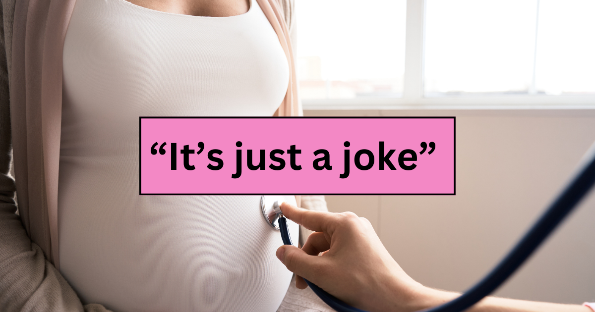 Pregnant woman bans husband from taking her to doctor’s appointments