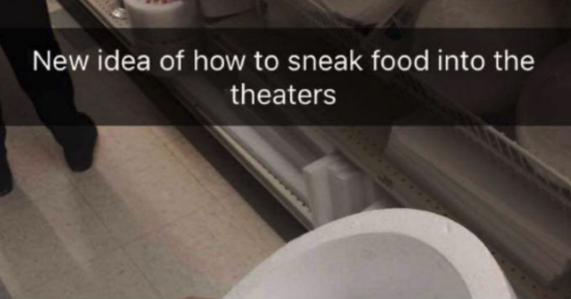 Woman Proves We've Been Sneaking Snacks Into The Movies Wrong All Along ...
