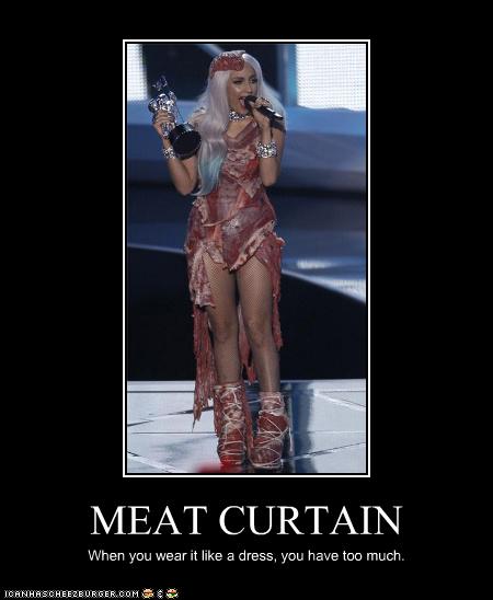 Meat Curtain Pop Culture Funny Celebrity Pictures